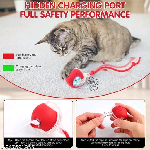 Rolling Interactive Pet Toy